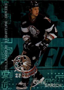 1999-00 Be a Player Millennium Signature Series - All-Star Fantasy Emerald #37 Cory Sarich Front
