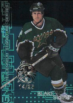 1999-00 Be a Player Millennium Signature Series - All-Star Fantasy Emerald #74 Blake Sloan Front