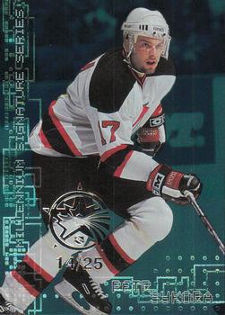 1999-00 Be a Player Millennium Signature Series - All-Star Fantasy Emerald #145 Petr Sykora Front