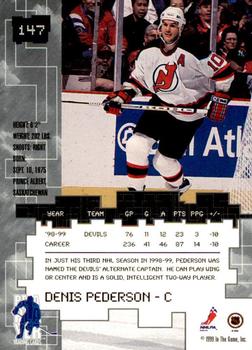 1999-00 Be a Player Millennium Signature Series - All-Star Fantasy Emerald #147 Denis Pederson Back