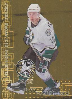 1999-00 Be a Player Millennium Signature Series - All-Star Fantasy Gold #3 Oleg Tverdovsky Front