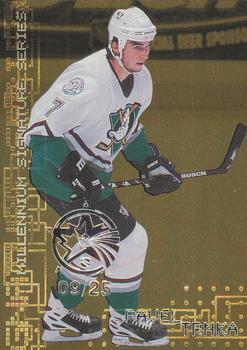 1999-00 Be a Player Millennium Signature Series - All-Star Fantasy Gold #7 Pavel Trnka Front