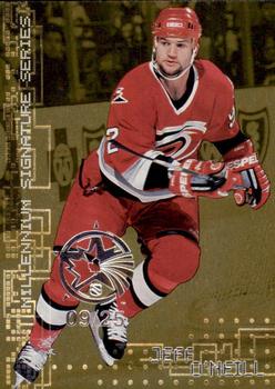 1999-00 Be a Player Millennium Signature Series - All-Star Fantasy Gold #51 Jeff O'Neill Front
