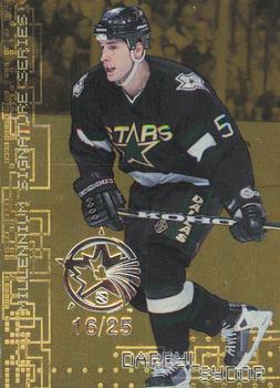 1999-00 Be a Player Millennium Signature Series - All-Star Fantasy Gold #85 Darryl Sydor Front