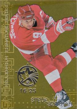 1999-00 Be a Player Millennium Signature Series - All-Star Fantasy Gold #88 Steve Yzerman Front