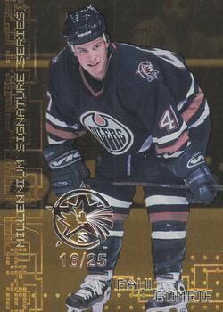 1999-00 Be a Player Millennium Signature Series - All-Star Fantasy Gold #105 Paul Comrie Front