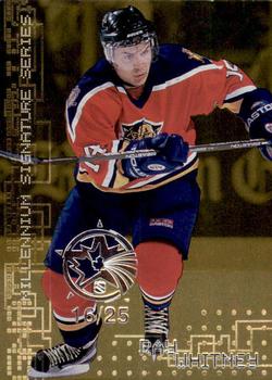 1999-00 Be a Player Millennium Signature Series - All-Star Fantasy Gold #112 Ray Whitney Front