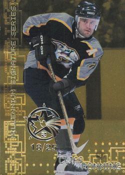 1999-00 Be a Player Millennium Signature Series - All-Star Fantasy Gold #137 Cliff Ronning Front