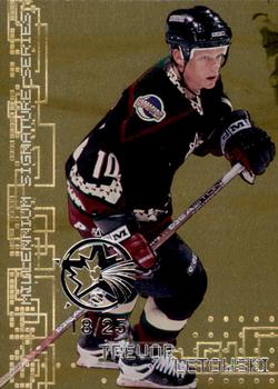 1999-00 Be a Player Millennium Signature Series - All-Star Fantasy Gold #193 Trevor Letowski Front