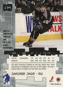 1999-00 Be a Player Millennium Signature Series - All-Star Fantasy Gold #194 Jaromir Jagr Back