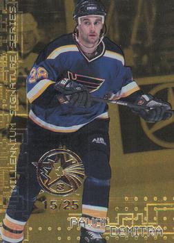 1999-00 Be a Player Millennium Signature Series - All-Star Fantasy Gold #204 Pavol Demitra Front