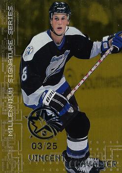 1999-00 Be a Player Millennium Signature Series - All-Star Fantasy Gold #220 Vincent Lecavalier Front