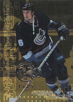 1999-00 Be a Player Millennium Signature Series - All-Star Fantasy Gold #238 Adrian Aucoin Front