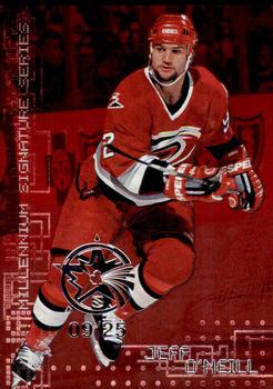 1999-00 Be a Player Millennium Signature Series - All-Star Fantasy Ruby #51 Jeff O'Neill Front