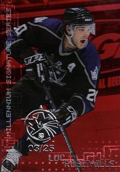 1999-00 Be a Player Millennium Signature Series - All-Star Fantasy Ruby #122 Luc Robitaille Front
