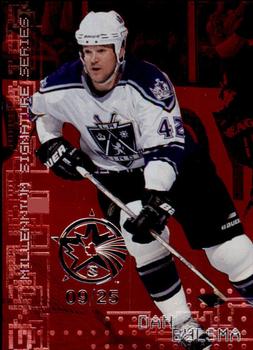 1999-00 Be a Player Millennium Signature Series - All-Star Fantasy Ruby #124 Dan Bylsma Front