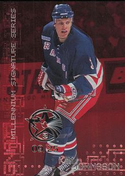 1999-00 Be a Player Millennium Signature Series - All-Star Fantasy Ruby #158 Kim Johnsson Front