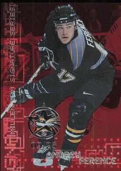 1999-00 Be a Player Millennium Signature Series - All-Star Fantasy Ruby #196 Andrew Ference Front