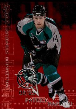 1999-00 Be a Player Millennium Signature Series - All-Star Fantasy Ruby #210 Patrick Marleau Front