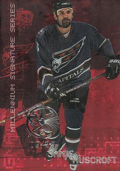 1999-00 Be a Player Millennium Signature Series - All-Star Fantasy Ruby #244 Jamie Huscroft Front