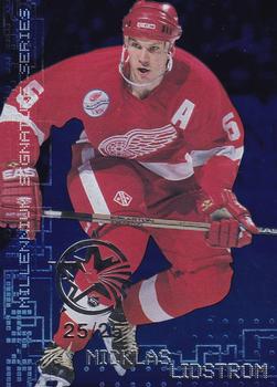 1999-00 Be a Player Millennium Signature Series - All-Star Fantasy Sapphire #87 Nicklas Lidstrom Front