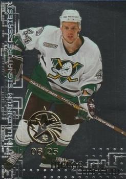 1999-00 Be a Player Millennium Signature Series - All-Star Fantasy Silver #4 Niclas Havelid Front