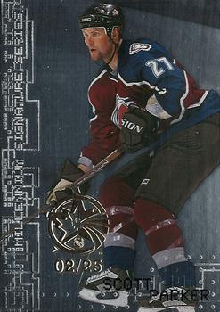 1999-00 Be a Player Millennium Signature Series - All-Star Fantasy Silver #64 Scott Parker Front