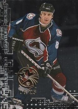 1999-00 Be a Player Millennium Signature Series - All-Star Fantasy Silver #68 Sandis Ozolinsh Front