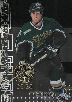 1999-00 Be a Player Millennium Signature Series - All-Star Fantasy Silver #74 Blake Sloan Front