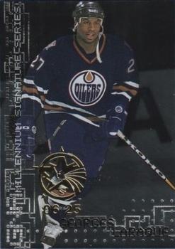 1999-00 Be a Player Millennium Signature Series - All-Star Fantasy Silver #100 Georges Laraque Front