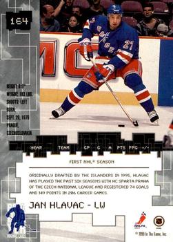 1999-00 Be a Player Millennium Signature Series - All-Star Fantasy Silver #164 Jan Hlavac Back