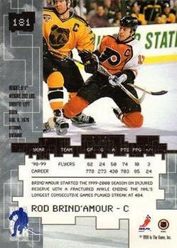 1999-00 Be a Player Millennium Signature Series - All-Star Fantasy Silver #181 Rod Brind'Amour Back