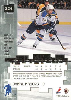 1999-00 Be a Player Millennium Signature Series - All-Star Fantasy Silver #206 Jamal Mayers Back