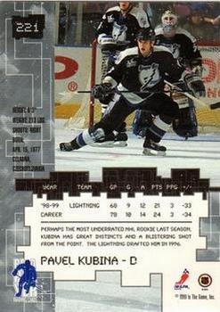 1999-00 Be a Player Millennium Signature Series - All-Star Fantasy Silver #221 Pavel Kubina Back