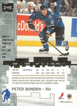 1999-00 Be a Player Millennium Signature Series - All-Star Fantasy Silver #245 Peter Bondra Back