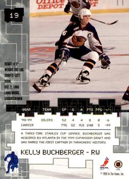 1999-00 Be a Player Millennium Signature Series - Chicago Sun-Times Gold #19 Kelly Buchberger Back