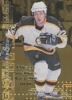 1999-00 Be a Player Millennium Signature Series - Chicago Sun-Times Gold #27 Mikko Eloranta Front