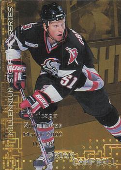 1999-00 Be a Player Millennium Signature Series - Chicago Sun-Times Gold #32 Brian Campbell Front