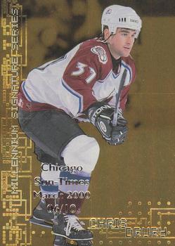 1999-00 Be a Player Millennium Signature Series - Chicago Sun-Times Gold #69 Chris Drury Front