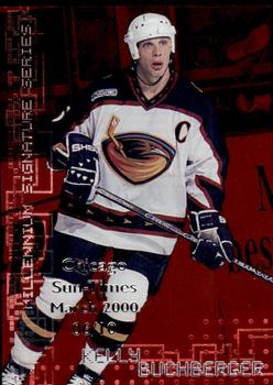 1999-00 Be a Player Millennium Signature Series - Chicago Sun-Times Ruby #19 Kelly Buchberger Front