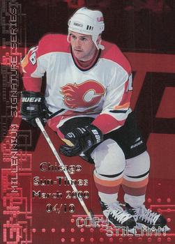1999-00 Be a Player Millennium Signature Series - Chicago Sun-Times Ruby #43 Cory Stillman Front