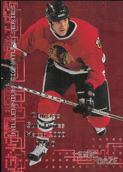 1999-00 Be a Player Millennium Signature Series - Chicago Sun-Times Ruby #62 Eric Daze Front