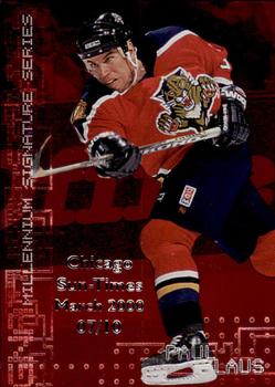 1999-00 Be a Player Millennium Signature Series - Chicago Sun-Times Ruby #117 Paul Laus Front