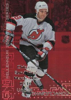 1999-00 Be a Player Millennium Signature Series - Chicago Sun-Times Ruby #146 Vadim Sharifijanov Front