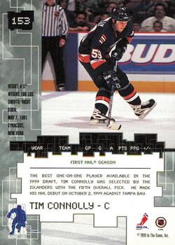 1999-00 Be a Player Millennium Signature Series - Chicago Sun-Times Ruby #153 Tim Connolly Back