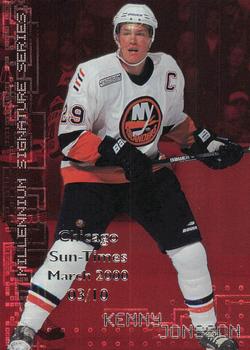 1999-00 Be a Player Millennium Signature Series - Chicago Sun-Times Ruby #156 Kenny Jonsson Front