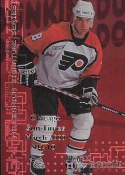 1999-00 Be a Player Millennium Signature Series - Chicago Sun-Times Ruby #182 Mark Recchi Front