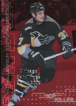 1999-00 Be a Player Millennium Signature Series - Chicago Sun-Times Ruby #199 Kip Miller Front