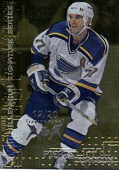 1999-00 Be a Player Millennium Signature Series - Toronto Spring Expo Gold #205 Pierre Turgeon Front