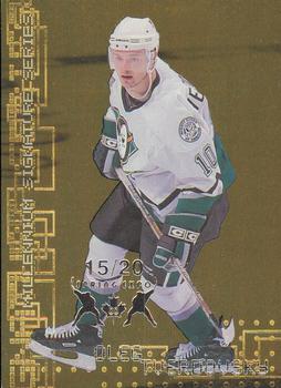 1999-00 Be a Player Millennium Signature Series - Toronto Spring Expo Gold #3 Oleg Tverdovsky Front